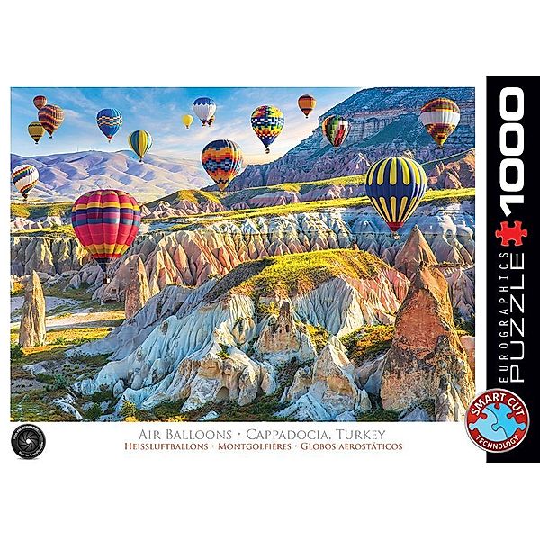 Eurographics Hot Air Balloons Over Cappadoc (Puzzle)