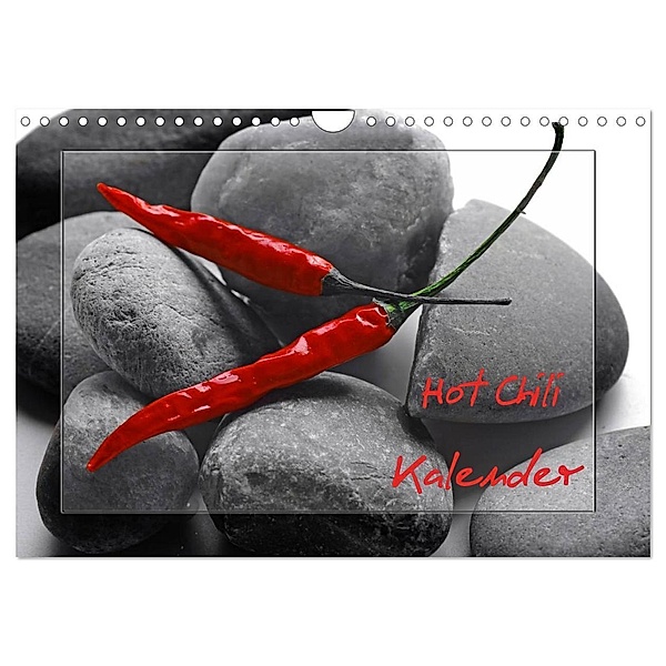 Hot Chili Küchen Kalender Schweizer Kalendarium (Wandkalender 2024 DIN A4 quer), CALVENDO Monatskalender, Tanja Riedel