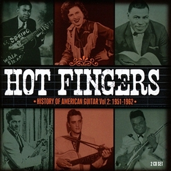 Hot Fingers-History Of American Guitar Vol.2, Diverse Interpreten