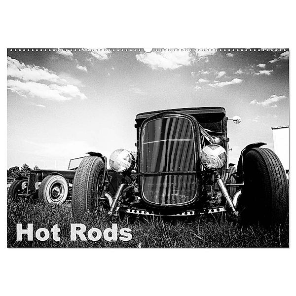 Hot Rods (Wandkalender 2024 DIN A2 quer), CALVENDO Monatskalender, StrawfishStudio Berlin