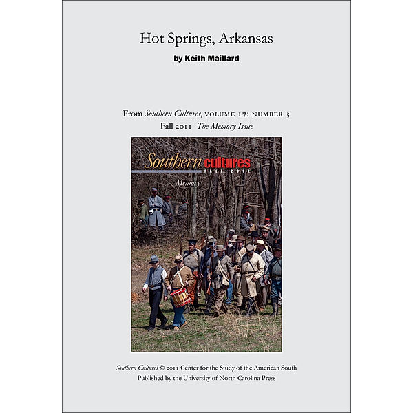 Hot Springs, Arkansas, Keith Maillard