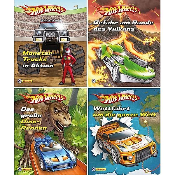 Hot Wheels, 4 Hefte.Nr.1-4