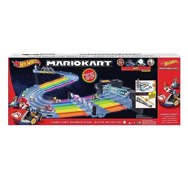 Mattel Hot Wheels Mario Kart Regenbogen-Boulevard