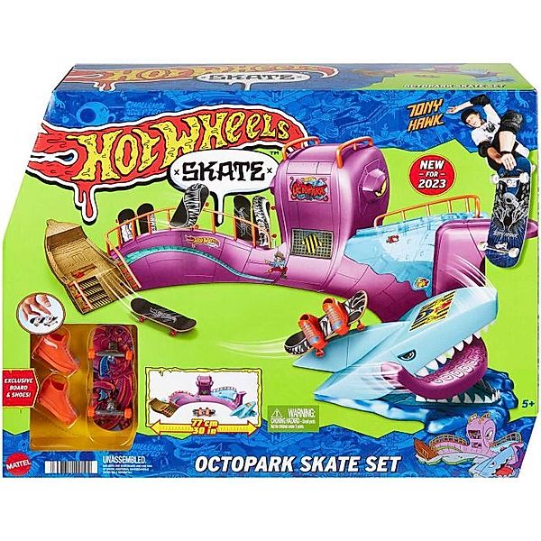 Mattel Hot Wheels Skate Octopark Skate Set