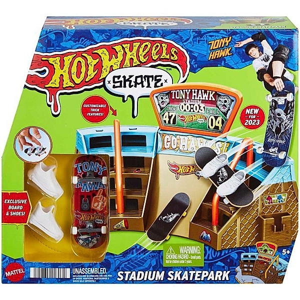 Mattel Hot Wheels Skate Stadion Skatepark