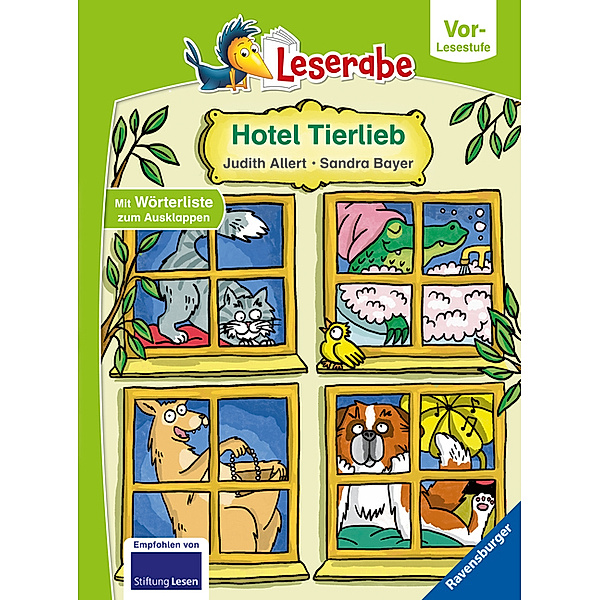 Hotel Tierlieb - Leserabe ab Vorschule - Erstlesebuch für Kinder ab 5 Jahren, Judith Allert