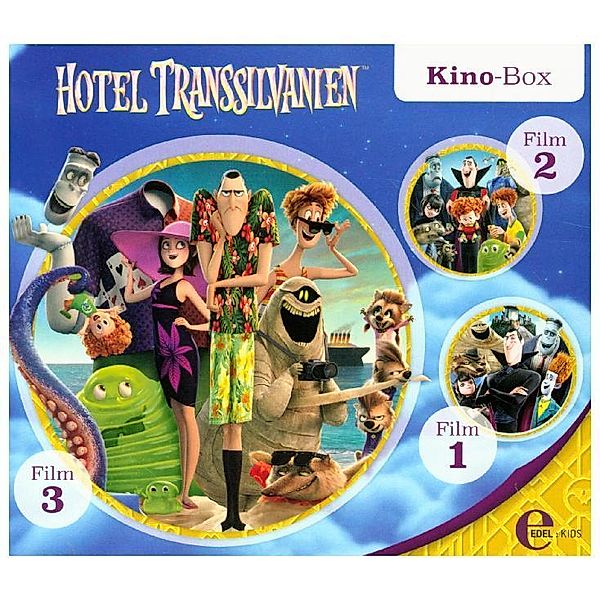 Hotel Transsilvanien 1-3 - Hörspiel zum Kinofilm,3 Audio-CD (Fan-Box), Hotel Transsilvanien