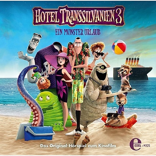 Hotel Transsilvanien 3 - Ein Monster Urlaub,1 Audio-CD, Hotel Transsilvanien