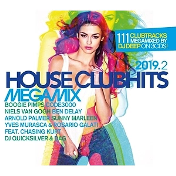 House Clubhits Megamix 2019.2, Diverse Interpreten