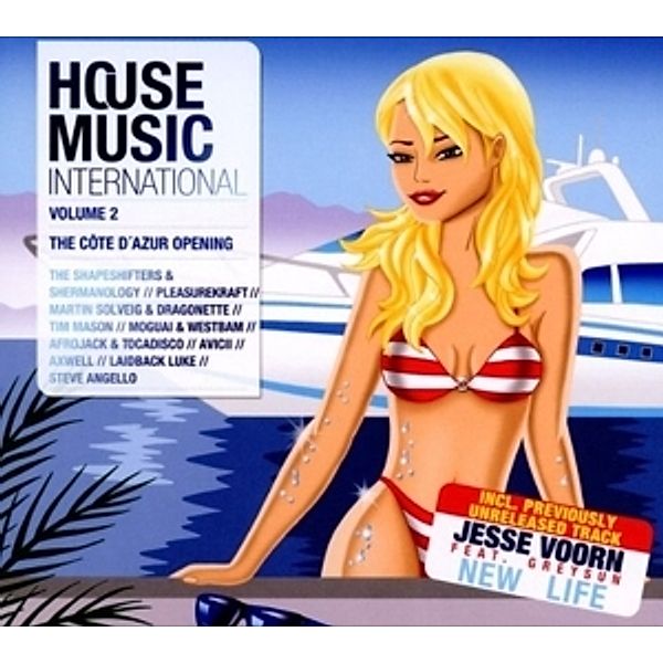 House Music International Vol. 2, Diverse Interpreten