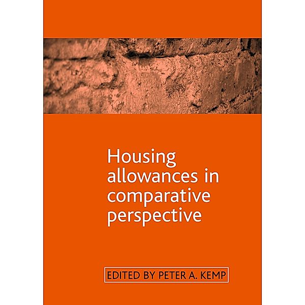 Housing allowances in comparative perspective, Peter A. Kemp