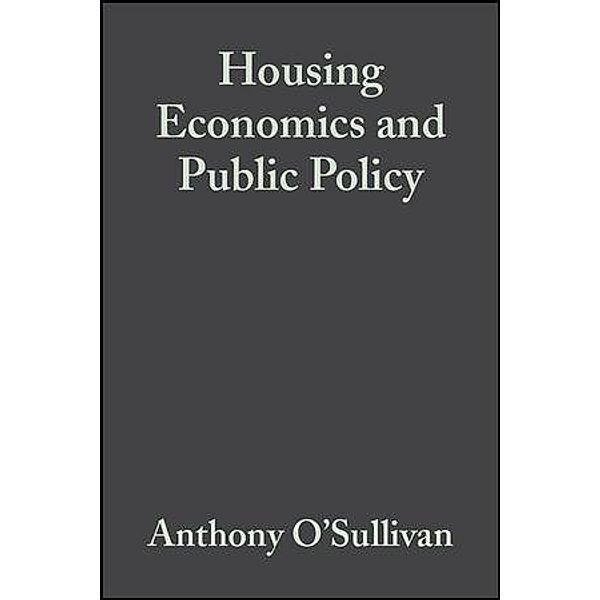 Housing Economics and Public Policy