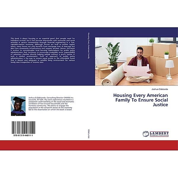 Housing Every American Family To Ensure Social Justice, Joshua Odetunde