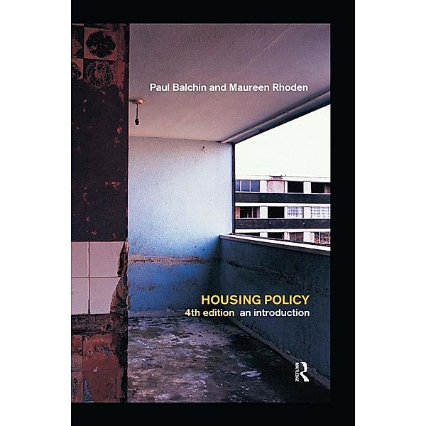 Housing Policy, Paul Balchin, Maureen Rhoden