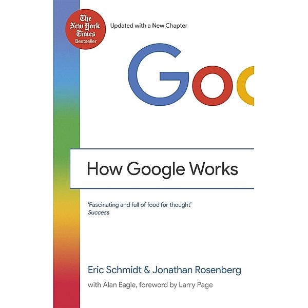 How Google Works, Eric Schmidt, Jonathan Rosenberg