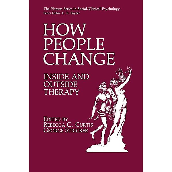 How People Change / The Springer Series in Social Clinical Psychology