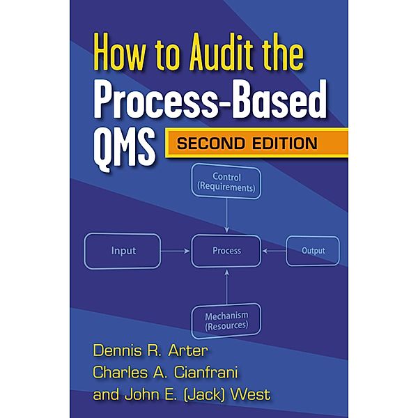 How to Audit the Process-Based QMS, Dennis R. Arter, Charles A. Cianfrani, John (Jack) E. West