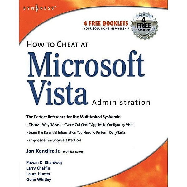 How to Cheat at Microsoft Vista Administration, Jan Kanclirz