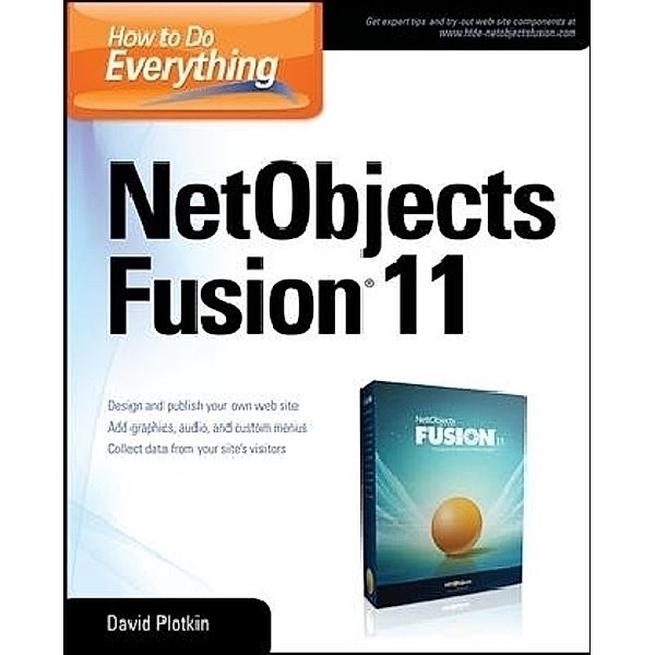 How to Do Everything: NetObjects Fusion 11, David Plotkin