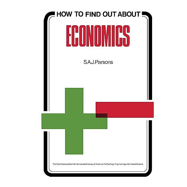 How to Find Out About Economics, S. A. J. Parsons
