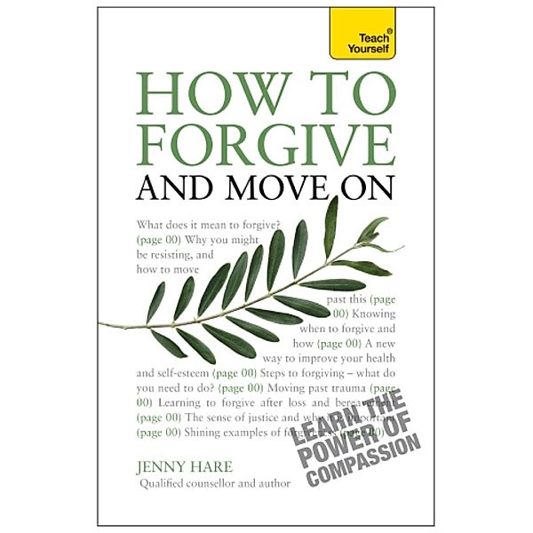 How to Forgive and Move On, Jenny Hare