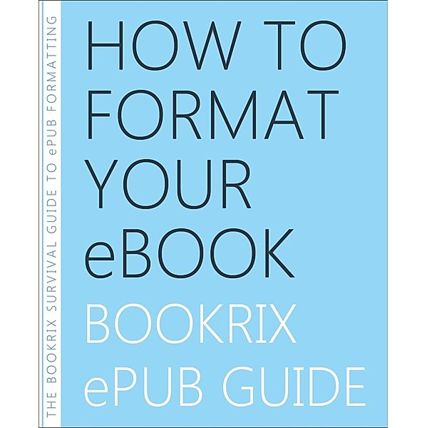 How to Format Your eBook, BookRix Team