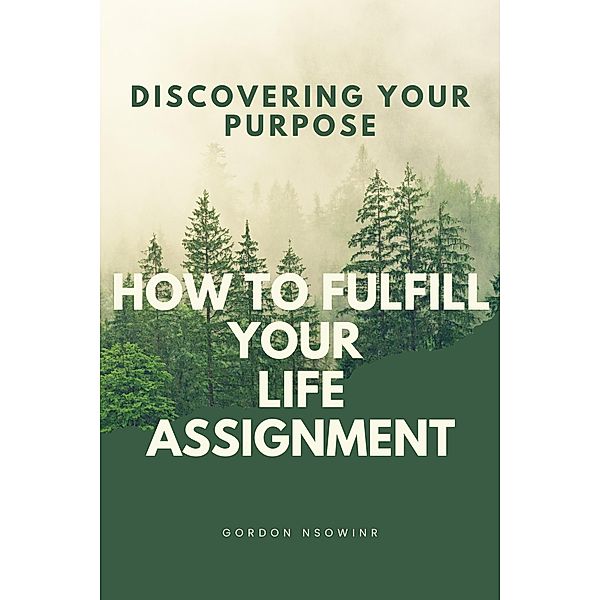 How To Fulfill Your Life Assignment, Gordon Nsowine