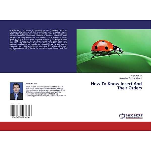 How To Know Insect And Their Orders, Imran Ali Sani, Shahjahan Shabbir Ahmed