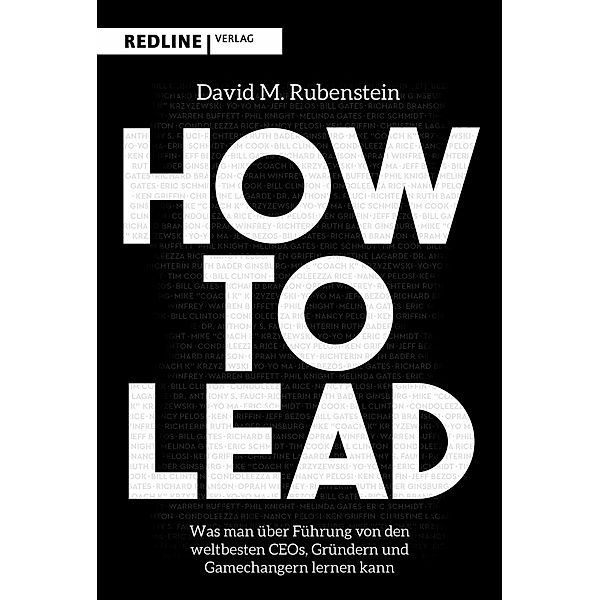 How to lead, David Rubenstein