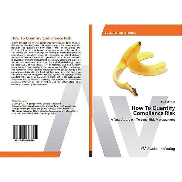 How To Quantify Compliance Risk, Maik Ebersoll