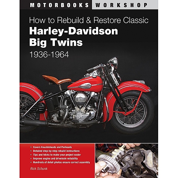 How to Rebuild and Restore Classic Harley-Davidson Big Twins 1936-1964, Rick Schunk