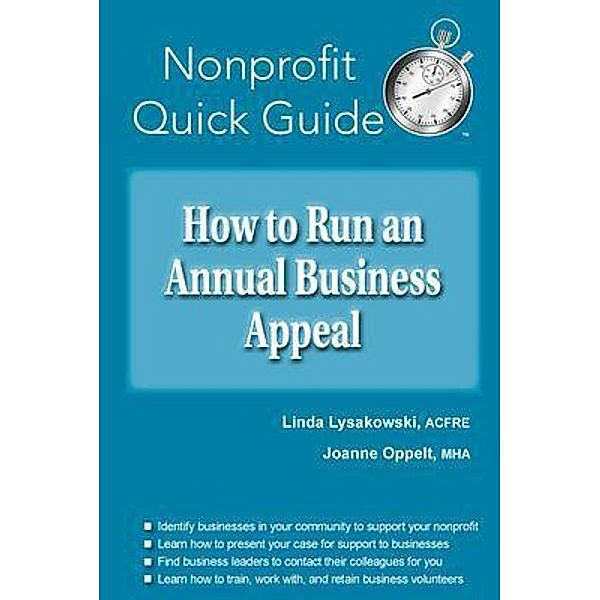 How to Run an Annual Business Appeal, Linda Lysakowski, Joanne Oppelt