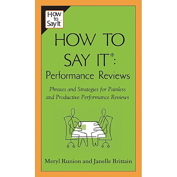 How To Say It Performance Reviews, Meryl Runion, Janelle Brittain