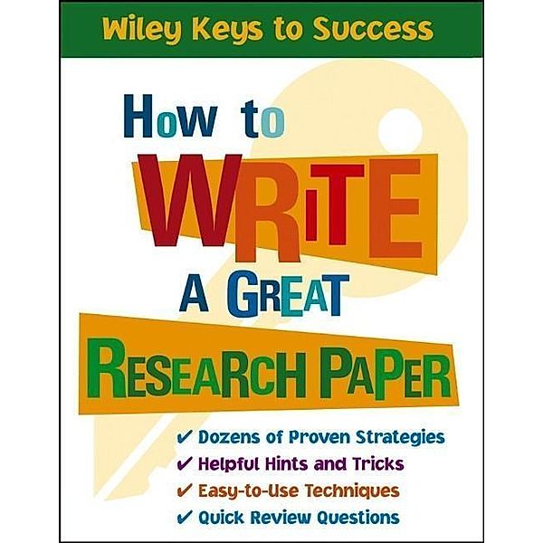 How to Write a Great Research Paper, Book Builders, Beverly Chin