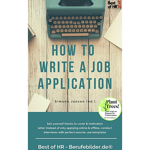How to Write a Job Application, Simone Janson