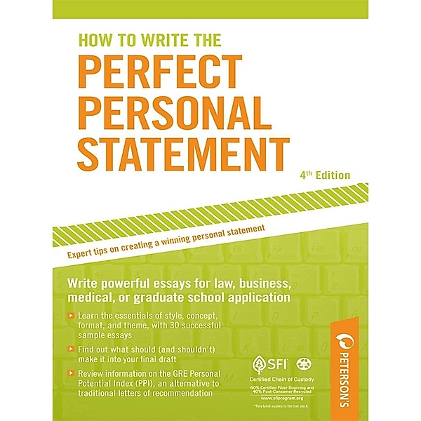 How to Write the Perfect Personal Statement, Mark Alan Stewart