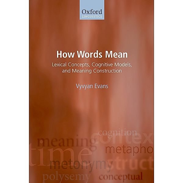 How Words Mean, Vyvyan Evans