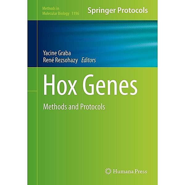 Hox Genes / Methods in Molecular Biology Bd.1196