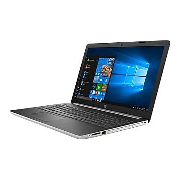 HP 15-da0011ng Notebook 39,62cm 15,6Zoll FHD AG IC I5-8250U 8GB 1TBHDD+128GBSSD NvidiaMX130-2GB W10H nat silver Projekt AMA (P)