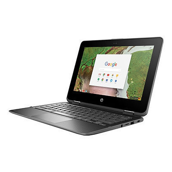 HP ChromeBook x360 11 G1 EE Intel Celeron N3350 29,46cm 11,6Zoll HD BV Touch + Digitizer 8GB 64GB/eMMC WLAN BT Chrome64 1J. Gar.(DE)