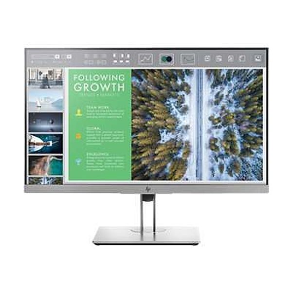 HP EliteDisplay E243 60,4cm 23,8Zoll IPS LED Backlight 5ms 16:9 250cd/m2 VGA DP HDMI Pivot Hoehenv. 3 Jahre Garantie