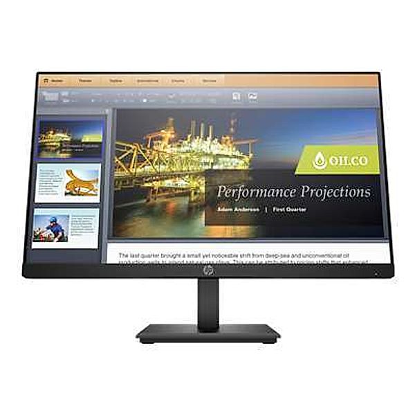 HP P224 54,6cm 21,5Zoll FHD Monitor 1920x1080 5ms HDMI DisplayPort VGA 3000:1 250cd/m 3J. Gar.