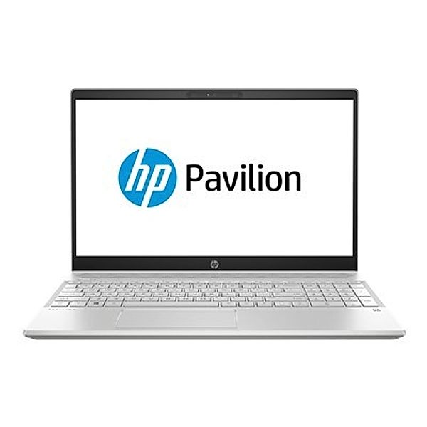 HP Pavilion 15-cw0002ng Notebook 39,62cm 15,6Zoll FHD AG Ryzen5 2500U 8GB 1TBHDD+ 128GBSATA AMDRadeonVega W10H min silver ProAMA (P)