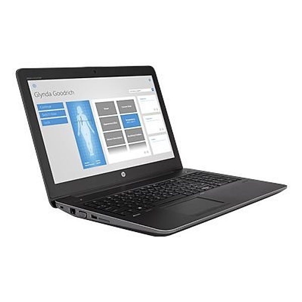 HP ZBook 15 G4 39,6cm 15,6Zoll FHD AG UMA Intel i7-7820HQ 1x16GB 256GB/Turbo/SSD+1TB/HDD NVIDIA/M2200 FPR W10PRO64 3J Gar. (DE)