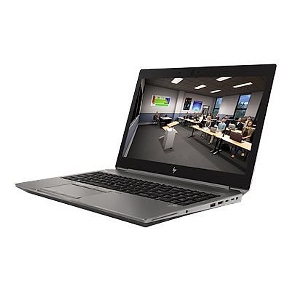 HP ZBook 15 G6 Intel i7-9850H 39,6cm 15,6Zoll FHD BV Touch Sure View 2x16GB 512GB/SSD Quadro T2000 4GB WLAN BT FPR W10P 3J Gar. (DE)