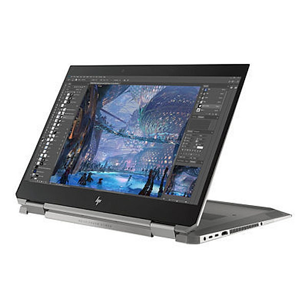 HP ZBook Studio x360 G5 Intel i7-8750H 39,6cm 15,6Zoll FHD Touch 1x16GB 512GB/SSD NV Quadro P1000 4GB WLAN BT FPR W10PRO 3J Gar.(DE)