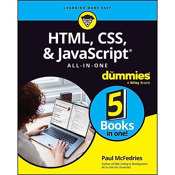 HTML, CSS, & JavaScript All-in-One For Dummies, Paul McFedries