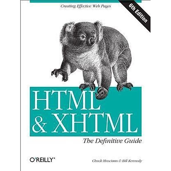 HTML & XHTML: The Definitive Guide, Chuck Musciano