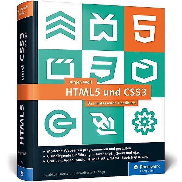 HTML5 und CSS3, Jürgen Wolf