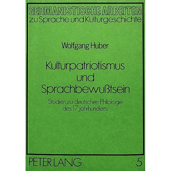 Huber, W: Kulturpatriotismus und Sprachbewusstsein, Wolfgang Huber